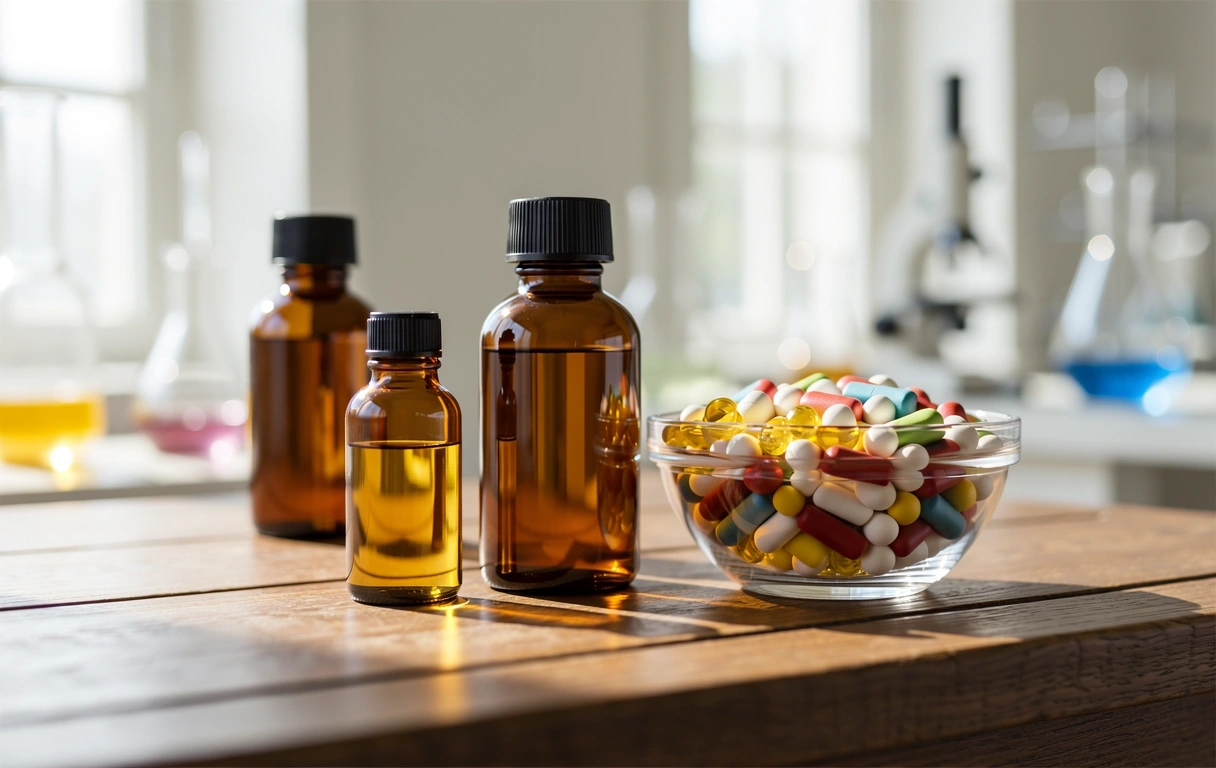 Behind the scenes laboratory